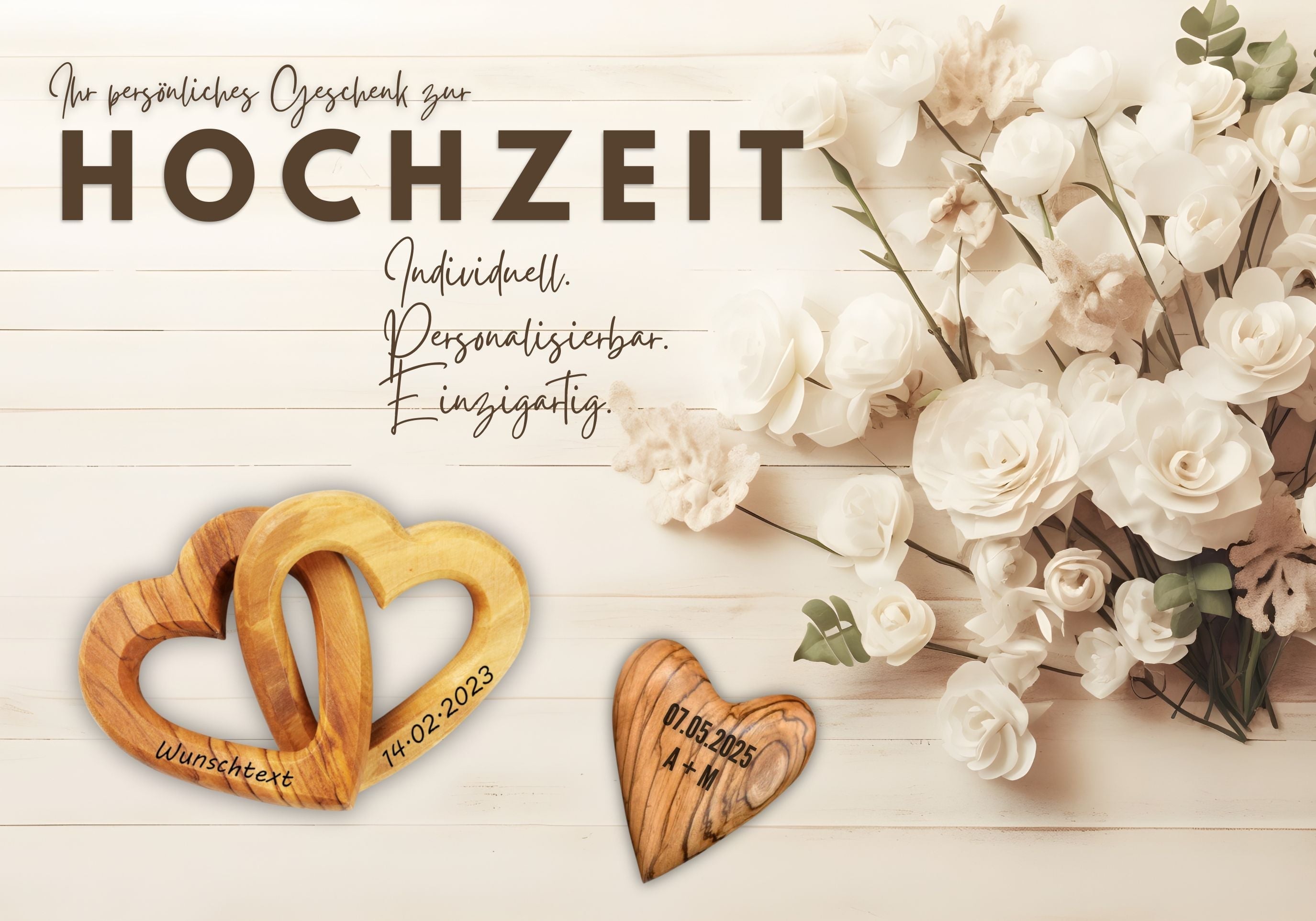 Persönliches Geschenk zur Hochzeit