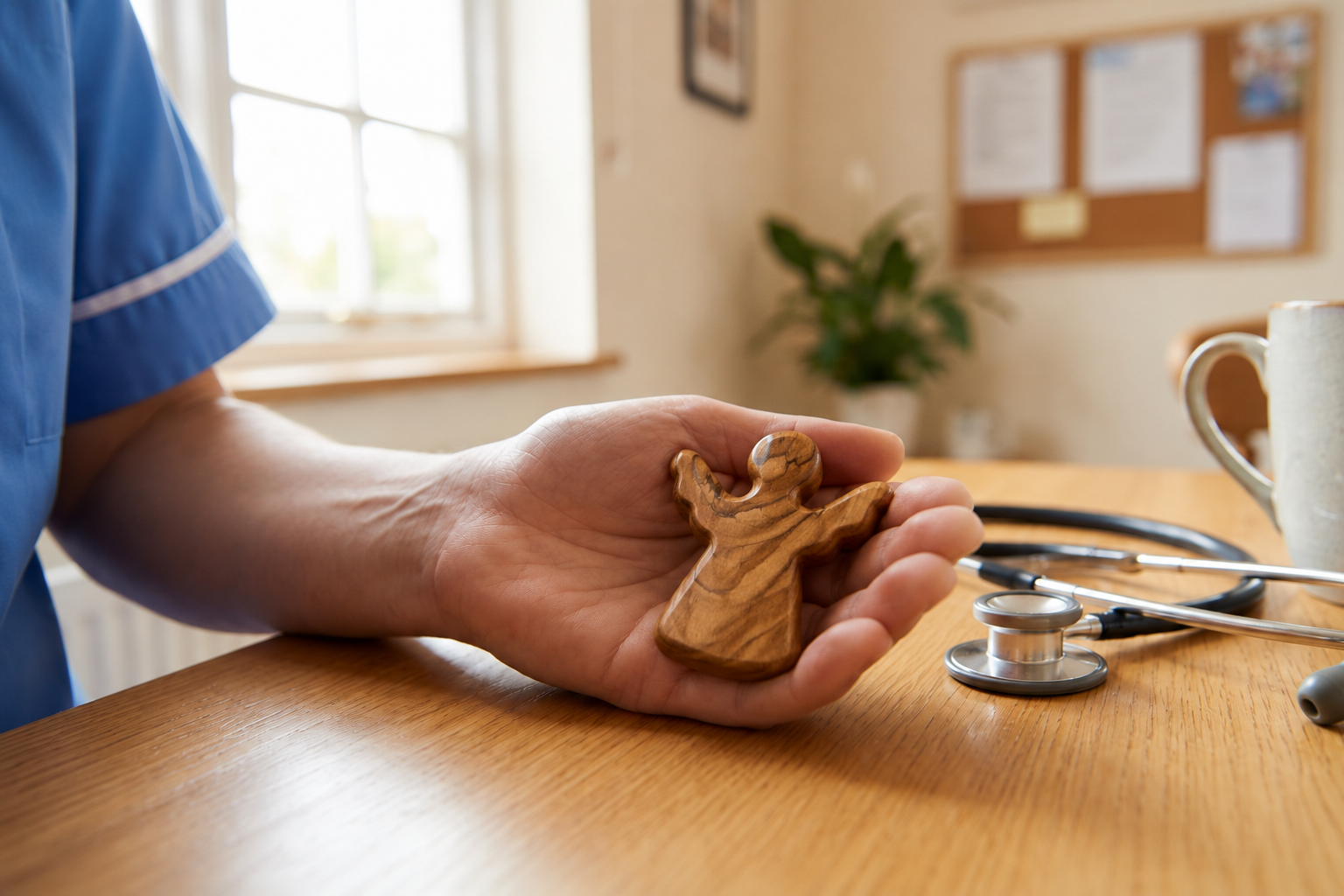 Schutzengel Handschmeichler für Krankenschwestern 2026