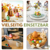 Osterdeko Eierständer Hase Tischdeko aus Olivenholz