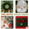 Personalisierter Stern Anhänger Weihnachtsdeko mit Gravur