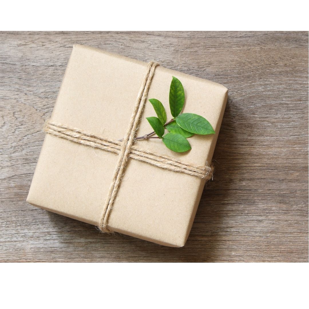 Grußkarte zum Geschenk mit persönlicher Nachricht