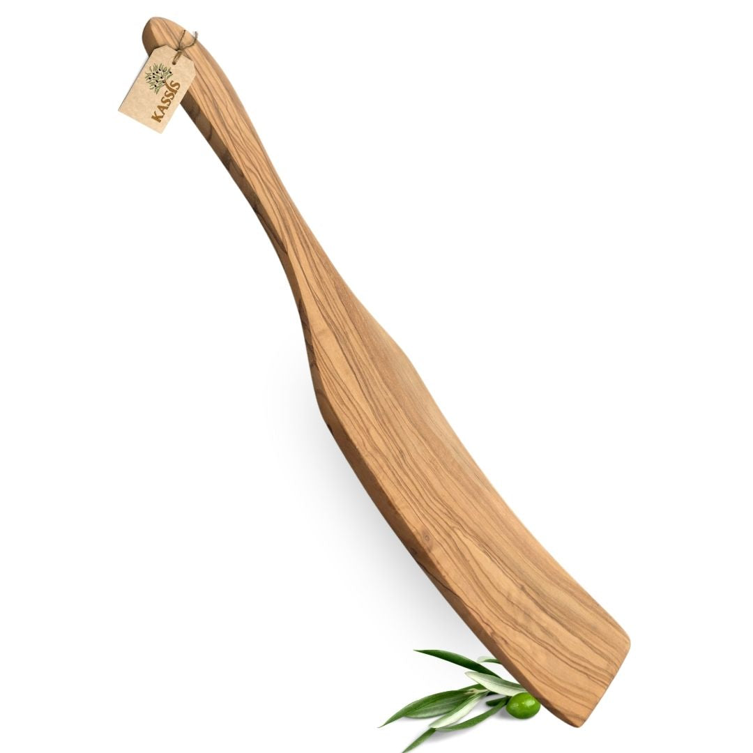 Tortenwender aus Olivenholz (30 cm) | Kuchenheber & Servierheber aus Holz