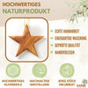 Personalisierter Stern Anhänger Weihnachtsdeko mit Gravur