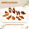 Weihnachtsdeko Baumschmuck Anhänger 10er Set