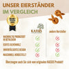 Osterdeko Eierständer Hase Tischdeko aus Olivenholz