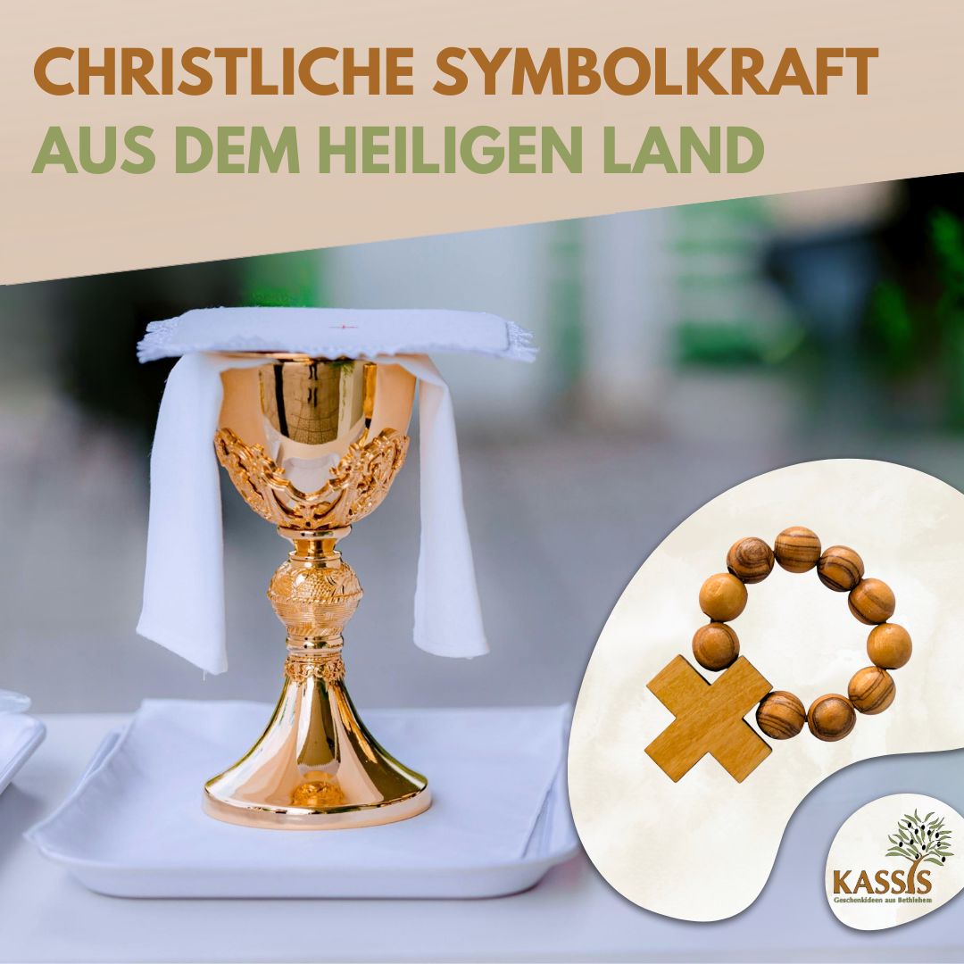Olivenholz Fingerrosenkranz aus Bethlehem