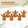 Schutzengel als Handschmeichler aus Olivenholz