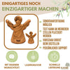 Personalisierter Olivenholz Schutzengel Handschmeichler mit Gravur