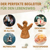 Personalisierter Olivenholz Schutzengel Handschmeichler mit Gravur