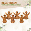 Schutzengel Handschmeichler Glücksbringer aus Olivenholz als Geschenk mit Spruch "Du schaffst das"