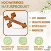 Personalisiertes Kreuz mit runden Kanten aus Olivenholz