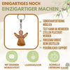 Personalisierter Schlüsselanhänger Handschmeichler Schutzengel