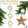 Weihnachtsdeko Baumschmuck Stern Anhänger aus Olivenholz