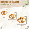 Olivenholz Verbundene Herzen schönes Geschenk zur Hochzeit Jubiläum Valentinstag